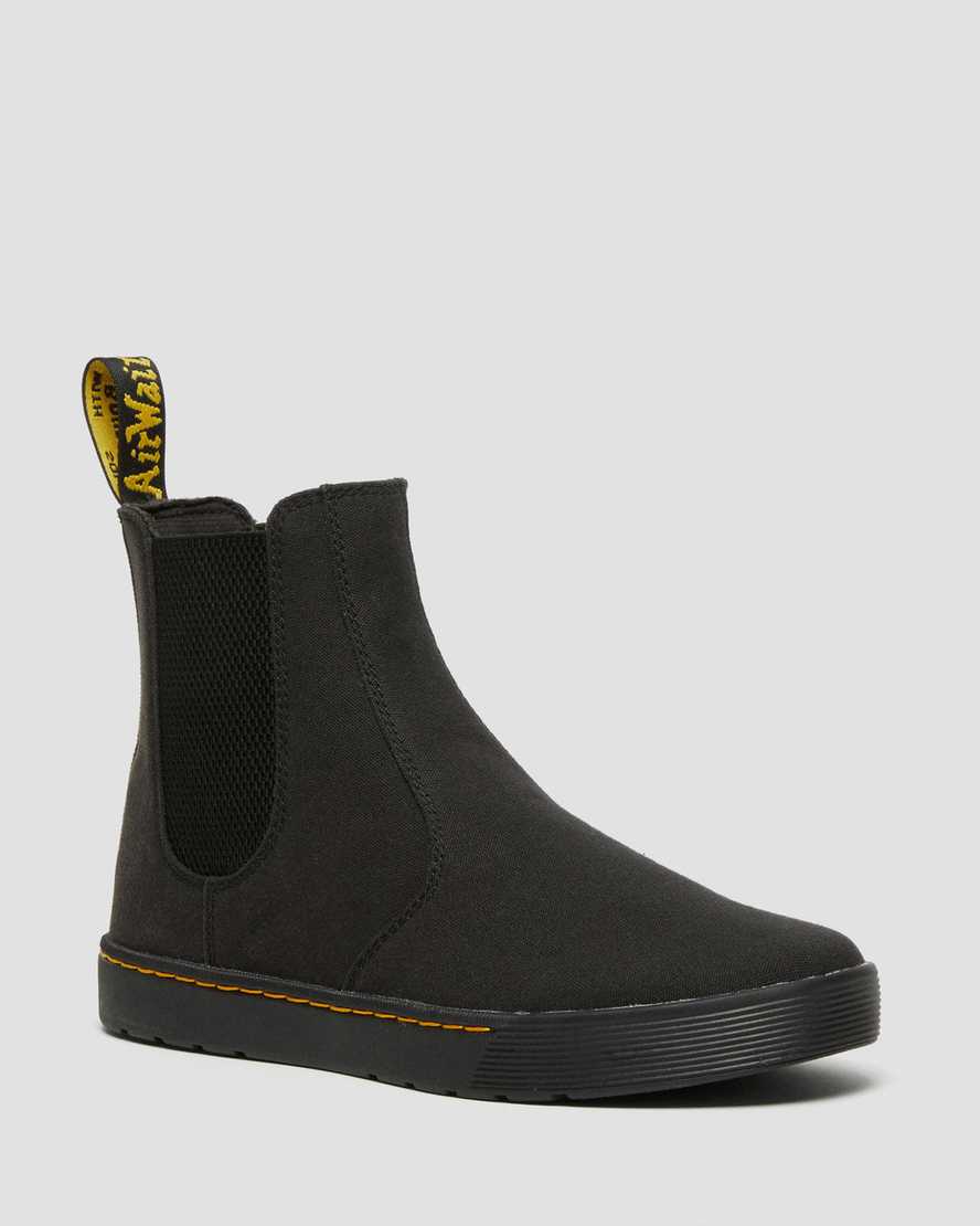 Dr. Martens Tempesta Canvas Casual Miesten Chelsea Nilkkurit - Mustat Nilkkurit [892-MTQCZG]